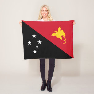 Manta Polar Bandera de Papua Nueva Guinea
