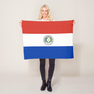 Manta Polar Bandera de Paraguay