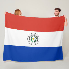 Manta Polar Bandera de Paraguay