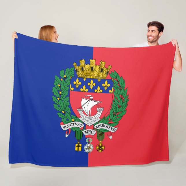 Manta Polar Bandera de París (Francia) (In situ)
