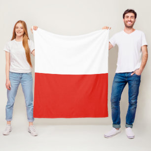 Manta Polar Bandera de Polonia