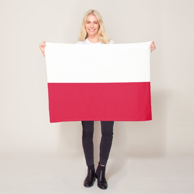 Manta Polar Bandera de Polonia (In situ)