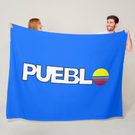 Manta Polar Bandera de Pueblo (Colorado)