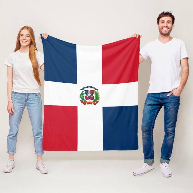 Manta Polar Bandera de República Dominicana (In situ)