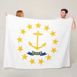 Manta Polar Bandera de Rhode Island (Estado de los Estados Uni