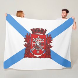 Manta Polar Bandera de Río de Janeiro (Brasil)