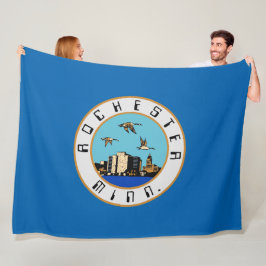 Manta Polar Bandera de Rochester (Minnesota)