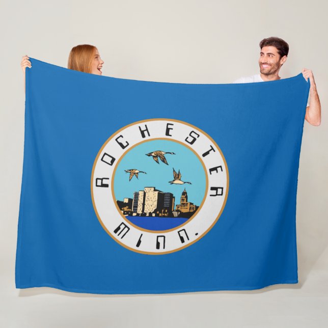 Manta Polar Bandera de Rochester (Minnesota) (In situ)