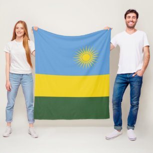 Manta Polar Bandera de Ruanda
