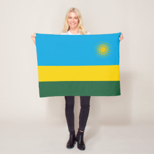 Manta Polar Bandera de Ruanda