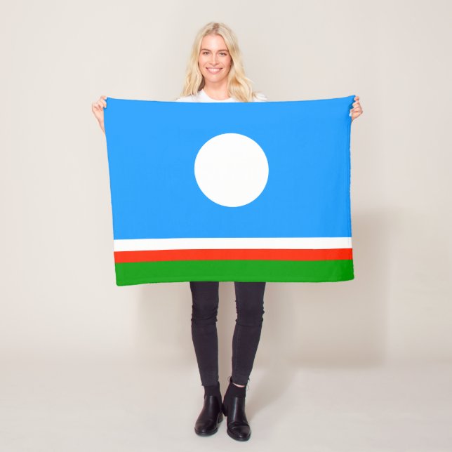 Manta Polar Bandera de Saja (In situ)