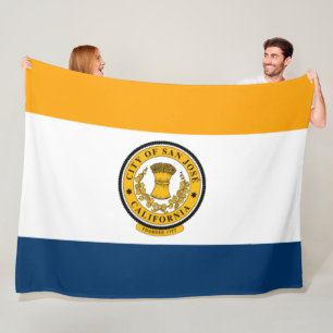 Manta Polar Bandera de San José (California)