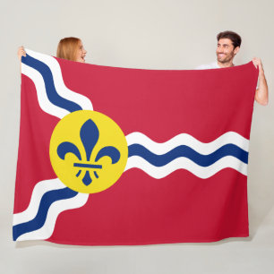 Manta Polar Bandera de San Luis (Misuri)