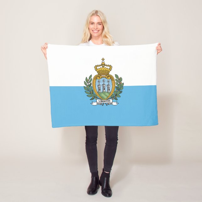 Manta Polar Bandera de San Marino (In situ)