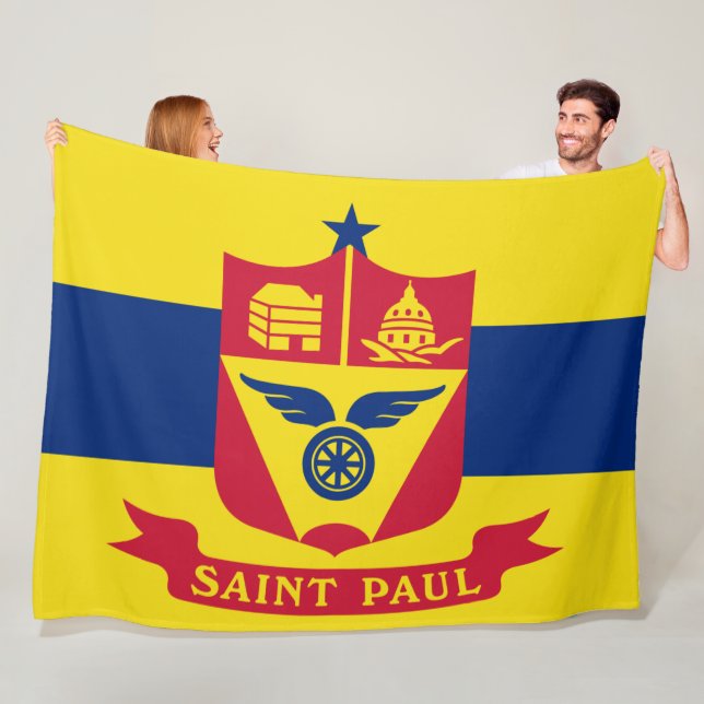 Manta Polar Bandera de San Pablo (Minnesota) (In situ)