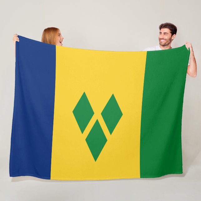 Manta Polar Bandera de San Vicente y las Granadinas (In situ)