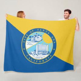 Manta Polar Bandera de Santa Ana (California)