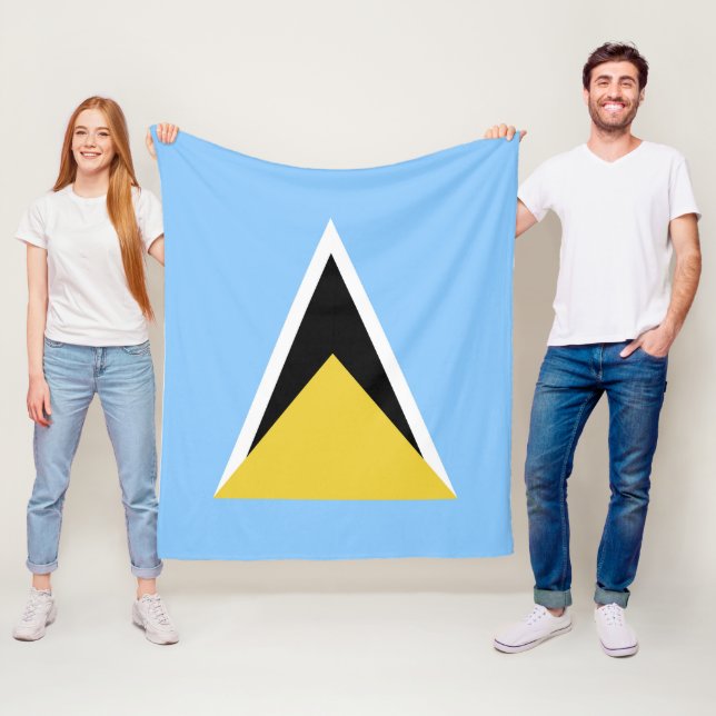 Manta Polar Bandera de Santa Lucía (In situ)