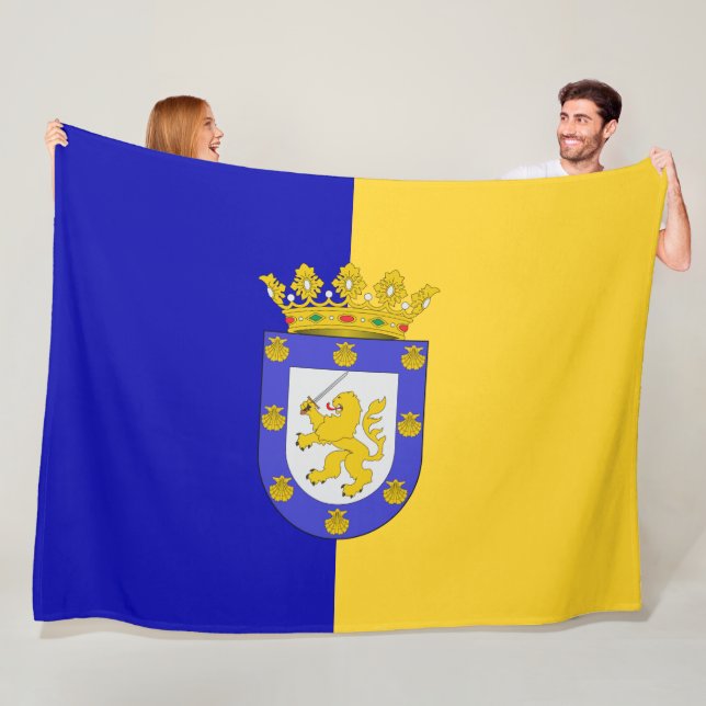 Manta Polar Bandera de Santiago (Chile) (In situ)