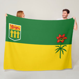 Manta Polar Bandera de Saskatchewan