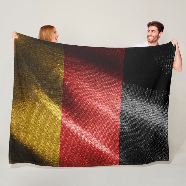 Manta Polar Bandera de seda de Alemania (In situ)