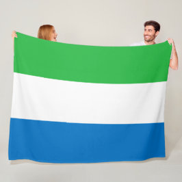 Manta Polar Bandera de Sierra Leona