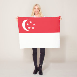 Manta Polar Bandera de Singapur