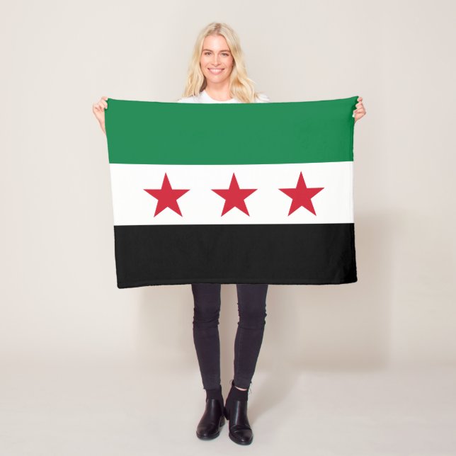 Manta Polar Bandera de Siria (In situ)