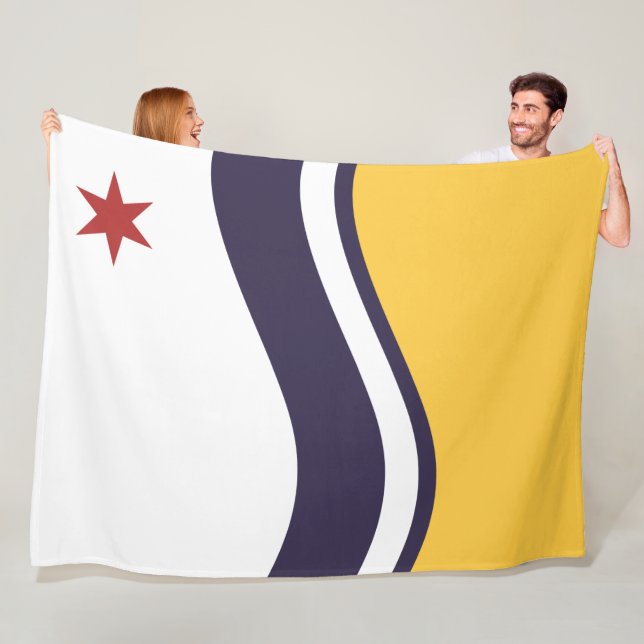 Manta Polar Bandera de South Bend (Indiana) (In situ)