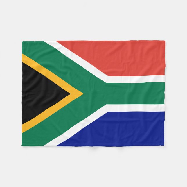 Manta Polar Bandera de Sudáfrica (Frente (Horizontal))