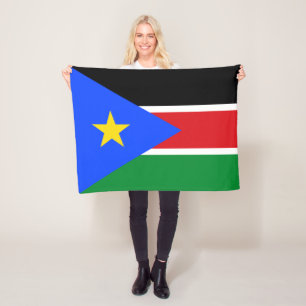 Manta Polar Bandera de Sudán del Sur