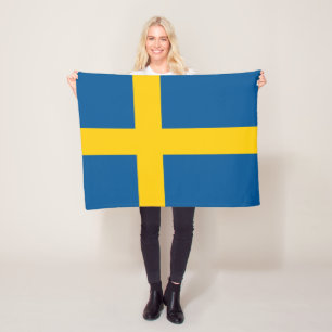 Manta Polar Bandera de Suecia
