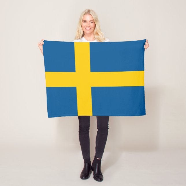 Manta Polar Bandera de Suecia (In situ)