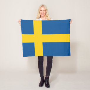 Manta Polar Bandera de Suecia