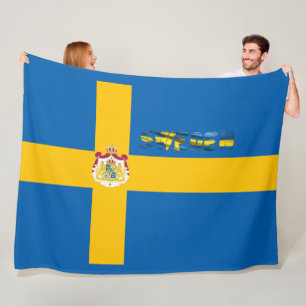 Manta Polar Bandera de Suecia