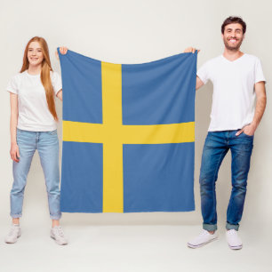 Manta Polar Bandera de Suecia