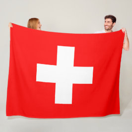 Manta Polar Bandera de Suiza Schweiz Europa suiza Patriótica