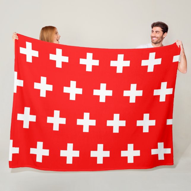 Manta Polar Bandera de Suiza Schweiz Europa suiza Patriótica (In situ)