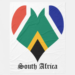 Manta Polar Bandera de Suráfrica Bokke grande