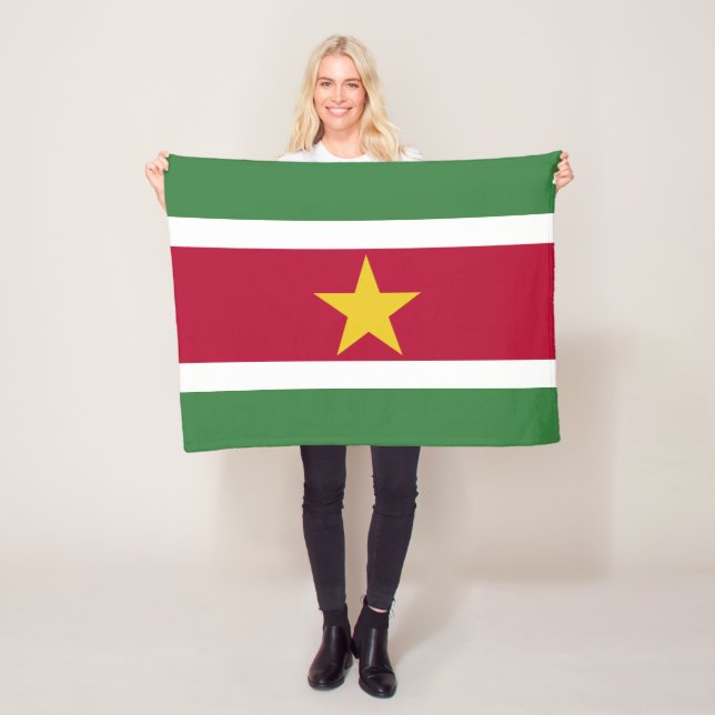 Manta Polar Bandera de Surinam (In situ)