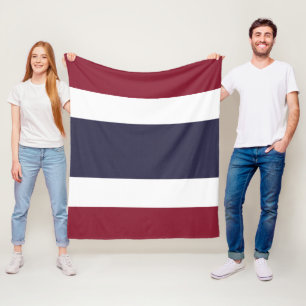 Manta Polar Bandera de Tailandia