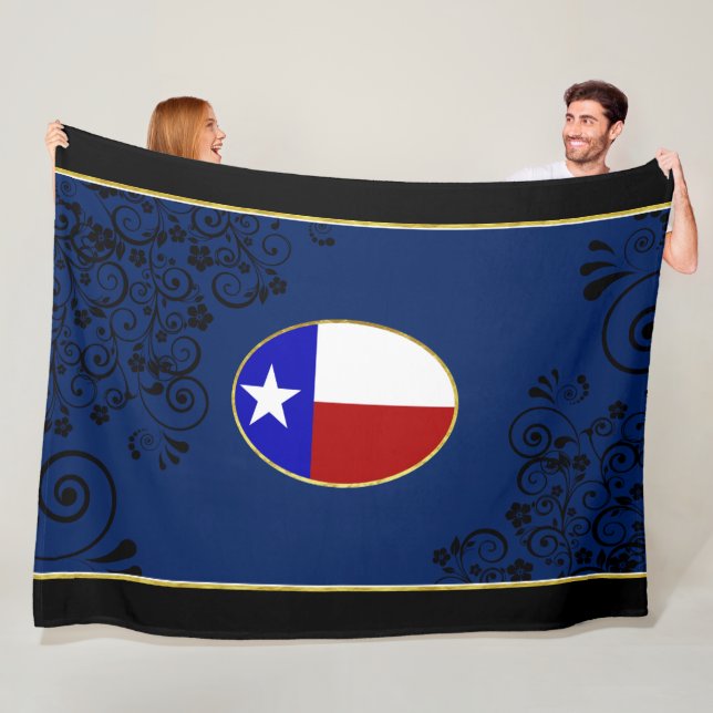 Manta Polar Bandera de Texas (In situ)