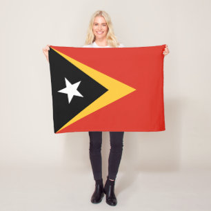 Manta Polar Bandera de Timor Oriental