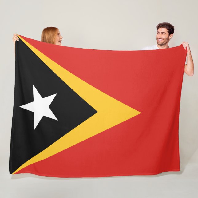Manta Polar Bandera de Timor Oriental (In situ)