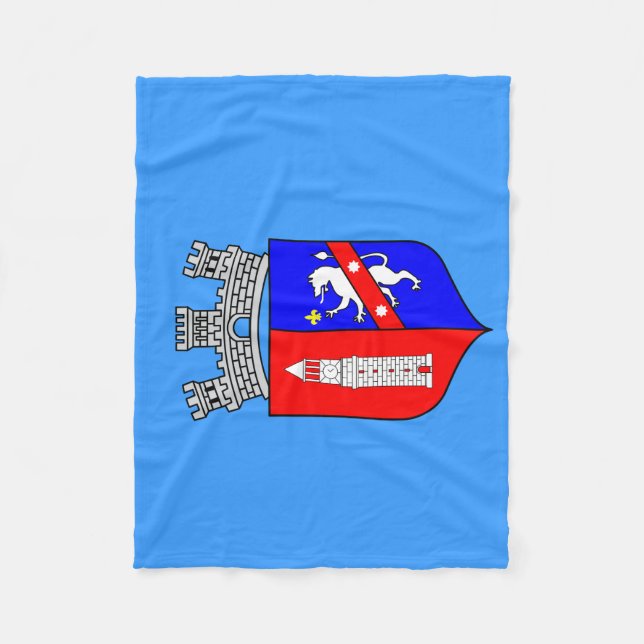Manta Polar Bandera de Tirana, Albania Fleece Blanket (Anverso)