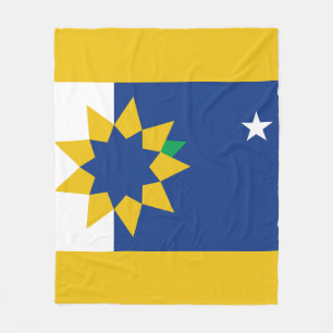Manta Polar Bandera de Topeka, Kansas
