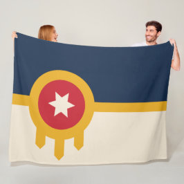 Manta Polar Bandera de Tulsa (Oklahoma)