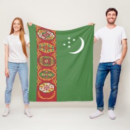 Manta Polar Bandera de Turkmenistán