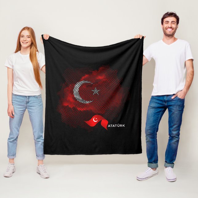 Manta Polar Bandera de Turquía (In situ)