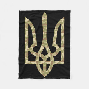 Manta Polar Bandera de Ucrania Emblema Nacional ucraniano Tryz